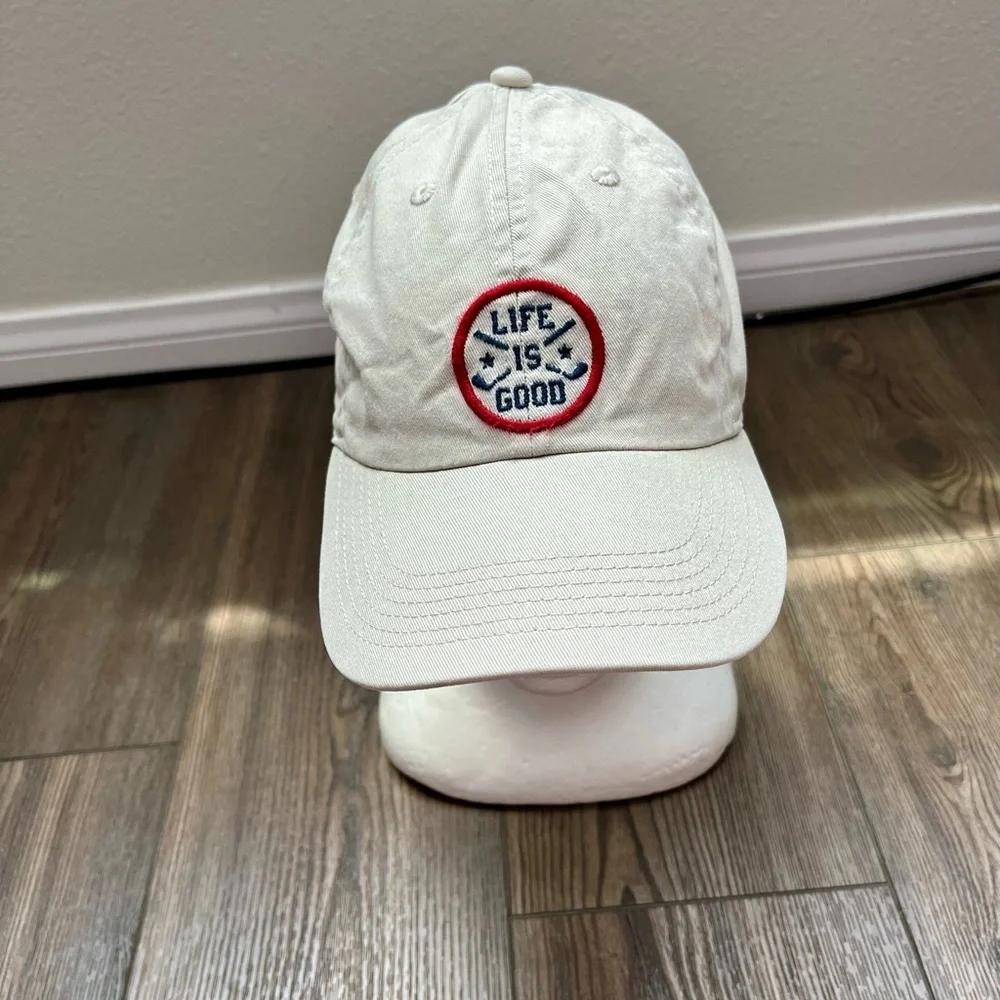 Life is Good Kids Cream Cap